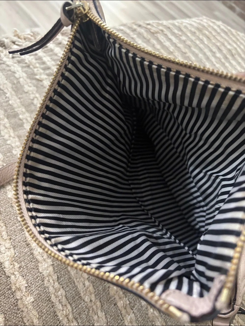 Kate Spade Leila Mini Crossbody Pebbled Leather Fold-Over‎ Crossbody Bag